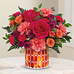 Welcome Fall<br> with Open Blooms