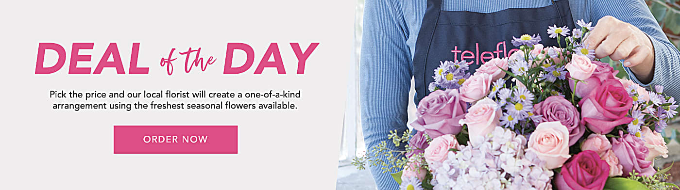 Deal of the Day - Seasonal fresh flowers at a special price