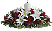 Luminous Lilies Centerpiece Flowers