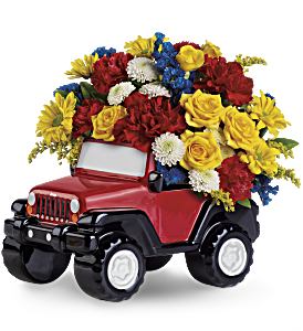 Jeep Wrangler King Of The Road by Teleflora, picture