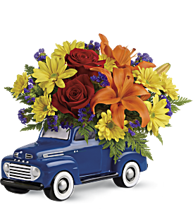Vintage Ford Pickup Bouquet by Teleflora, picture
