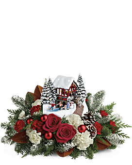 Bouquet de rêves enneigés de Teleflora