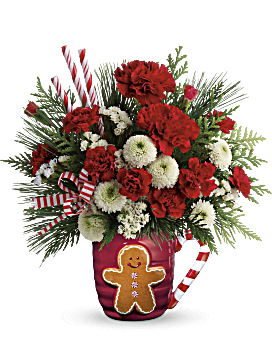 Envoyer un bouquet de gorgées d’hiver Hug® par Teleflora