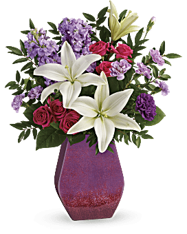 Teleflora’s Regal Blossoms Bouquet