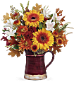 Teleflora's Blooming Fall Bouquet Flowers