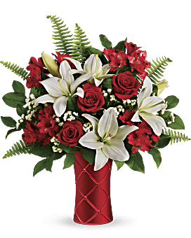 Teleflora’s Sweetest Satin Bouquet