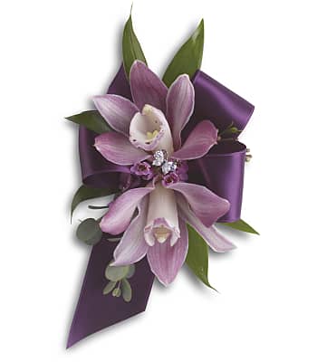 Exquisite Orchid Wristlet Flowers