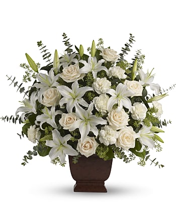 Teleflora's Loving Lilies and Roses Bouquet Flowers