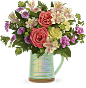 Teleflora's Pour on the Beauty Bouquet Flowers