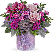 Teleflora's Lovely Shine Bouquet Flowers