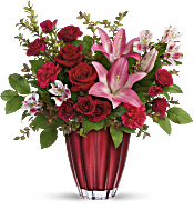 Teleflora's Romantic Radiance Bouquet Flowers