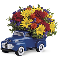 Teleflora's '48 Ford Pickup Bouquet