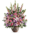 Teleflora's Soft Blush Bouquet Flowers