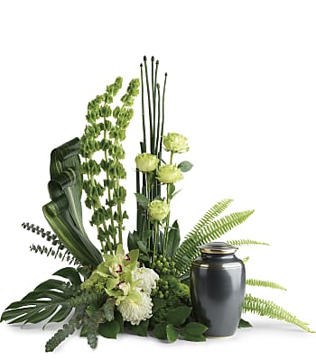 Tranquil Peace Cremation Tribute Flowers