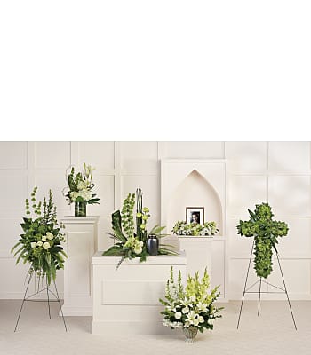 Teleflora's Tranquil Peace Collection Flowers
