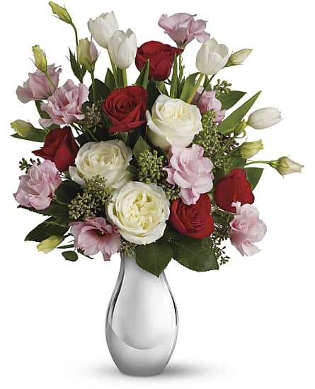 Love Forever Bouquet With Red Roses Flowers Love Forever Bouquet With Red Roses Flower Bouquet