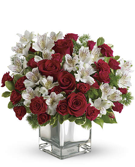 christmas flower bouquet