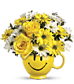 Teleflora's Be Happy Bouquet with Roses Flowers