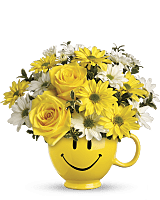 Teleflora's Be Happy Flower Bouquet