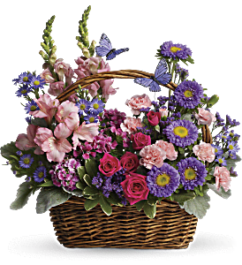 Country Basket Blooms, picture