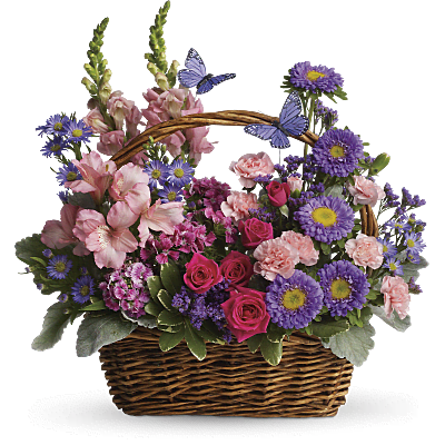 Country Basket Blooms