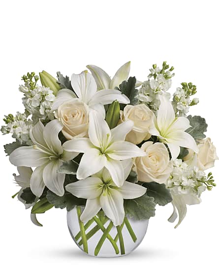 White flower bouquet Clearance