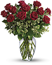 Always on My Mind - Long Stemmed Red Roses Flowers