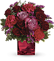 Teleflora's Ruby Rapture Bouquet Flowers