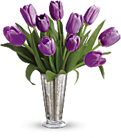 Tantalizing Tulips Bouquet by Teleflora Flowers