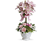 Teleflora's Blushing Lilies, picture