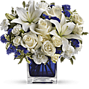 Teleflora's Sapphire Skies Bouquet Flowers