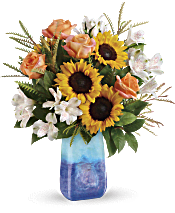 Teleflora's Sunflower Beauty Bouquet Flowers
