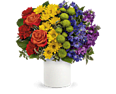 Teleflora's Rainbow Love Bouquet, picture