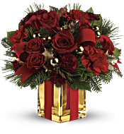 All Wrapped Up Bouquet by Teleflora Flowers