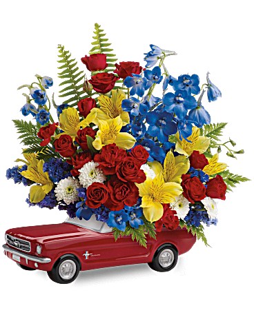 Teleflora's'65FordMustangBouquet