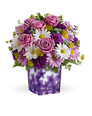 teleflora bouquets dancing violets