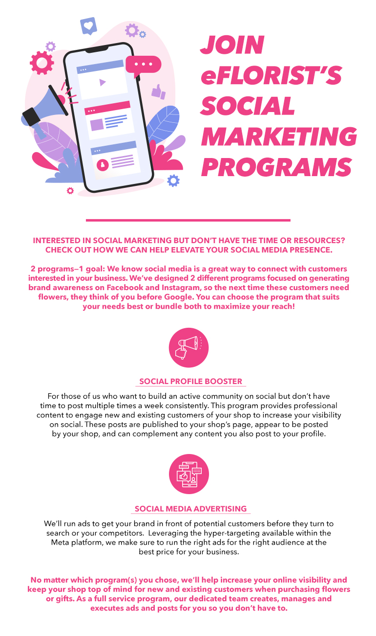 eFlorist Social Media