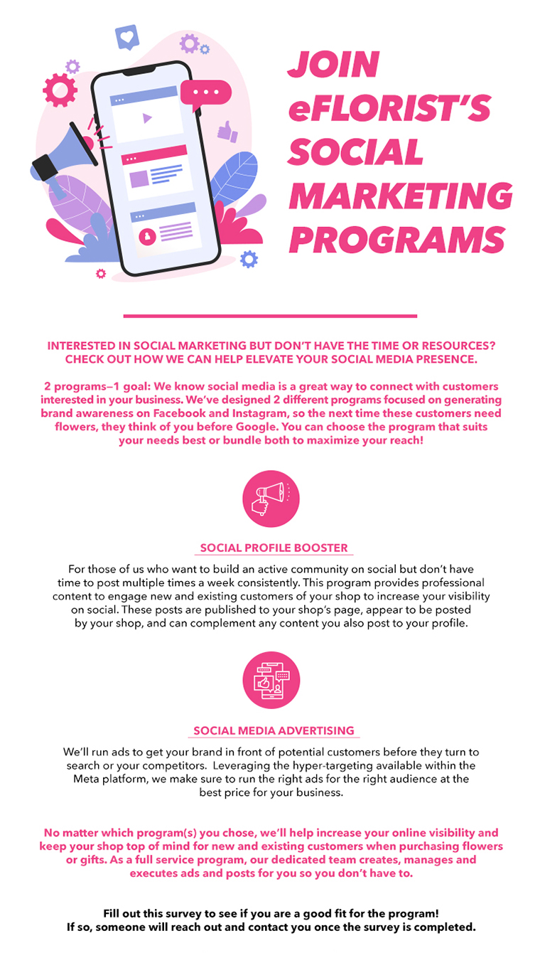 eFlorist Social Media