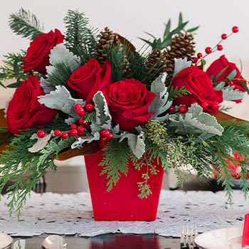 SEND A JOYOUS<br>CENTERPIECE