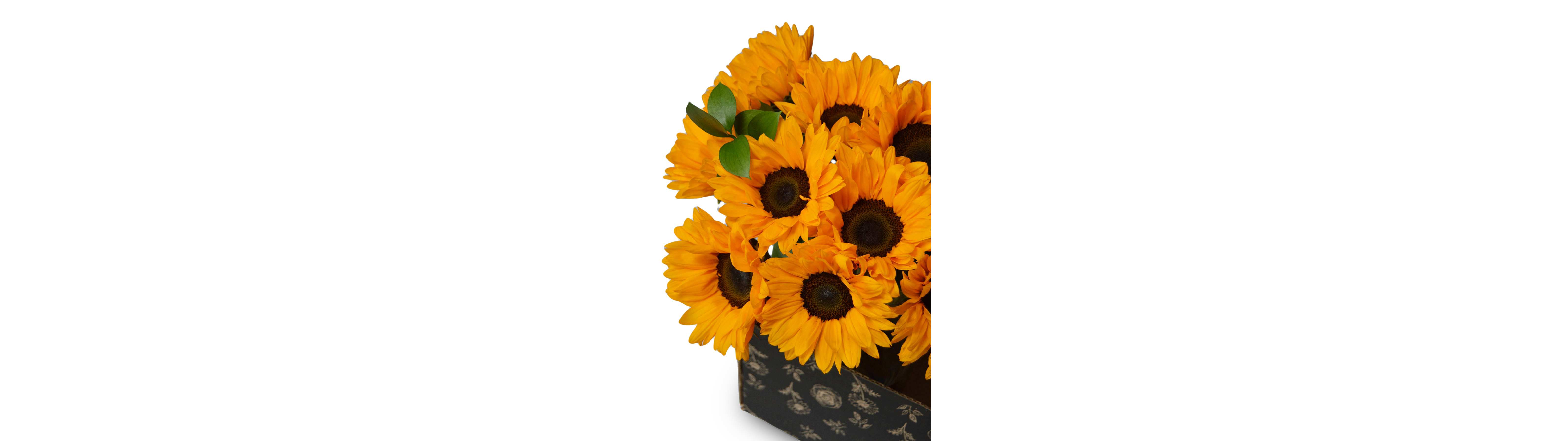 Sunflowers with Vase - Teleflora