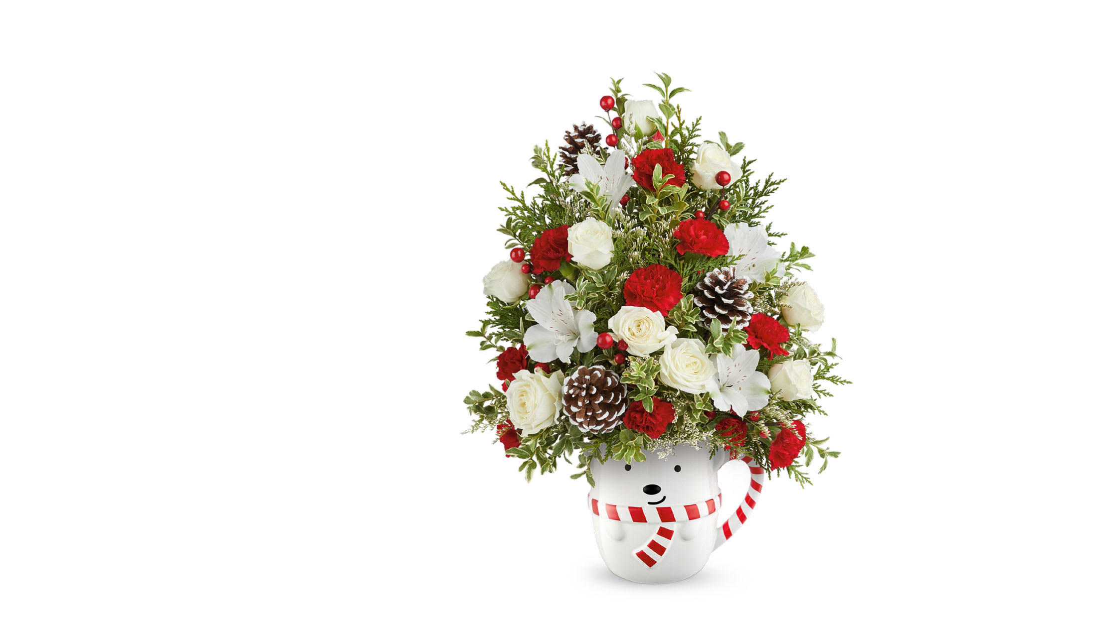 Telefloras Send A Hug North Pole Penguin Bouquet
