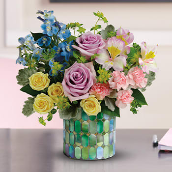 Teleflora's Stained Glass Blooms Bouquet