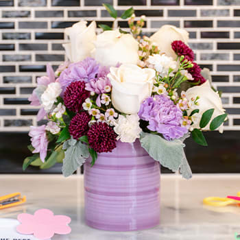 Teleflora's Serene Swirl Bouquet