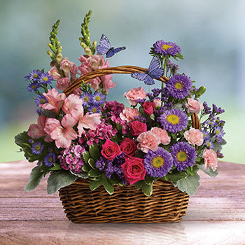 Country Basket Blooms