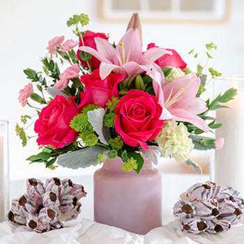 Teleflora's Savannah Blush Bouquet