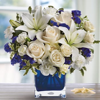 Teleflora's Sapphire Skies Bouquet