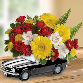 Teleflora's '67 Chevy Camaro Bouquet