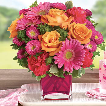 Teleflora's Turn Up The Pink Bouquet