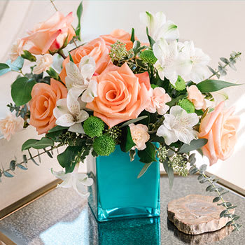 Teleflora's Sunset Splash Bouquet