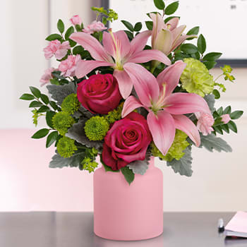 Teleflora's Savannah Blush Bouquet